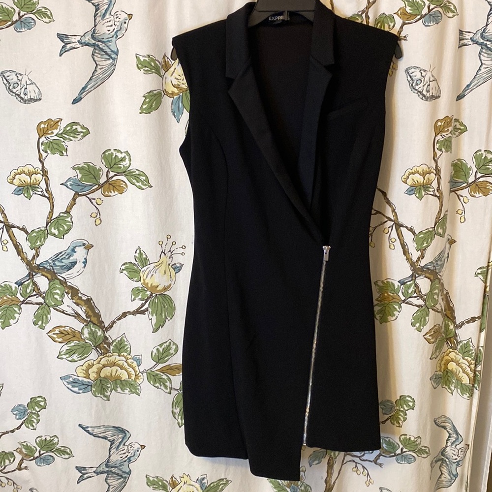 Express tuxedo style dress. Size small